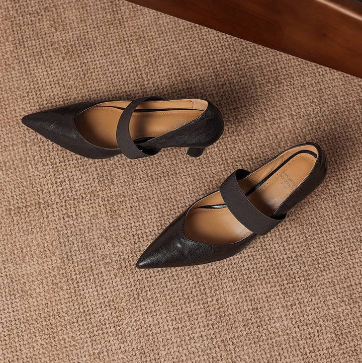 Muse & Valeur | Genuine Leather Heels for Women