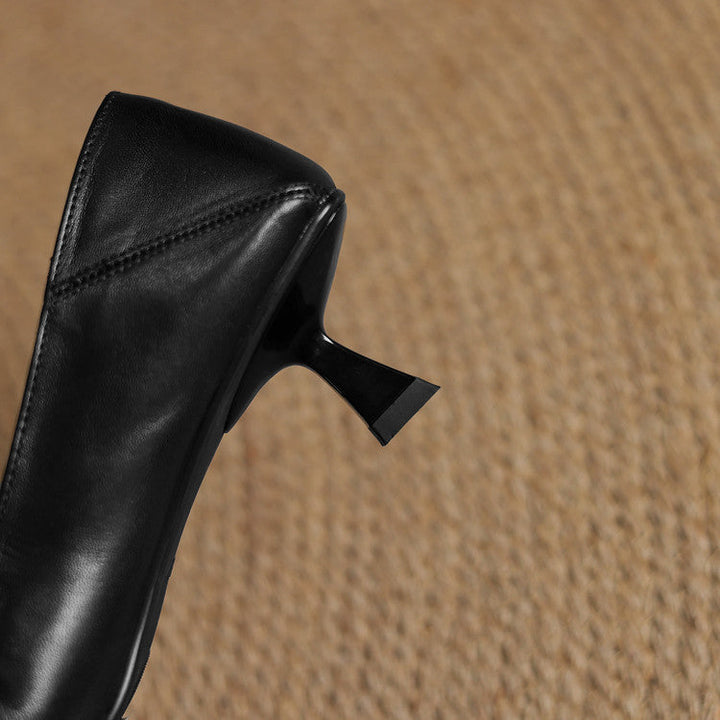 Muse & Valeur | Genuine Leather Heels for Women