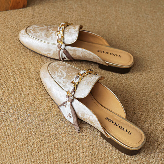 Muse & Valeur | Genuine Leather Mules for Women