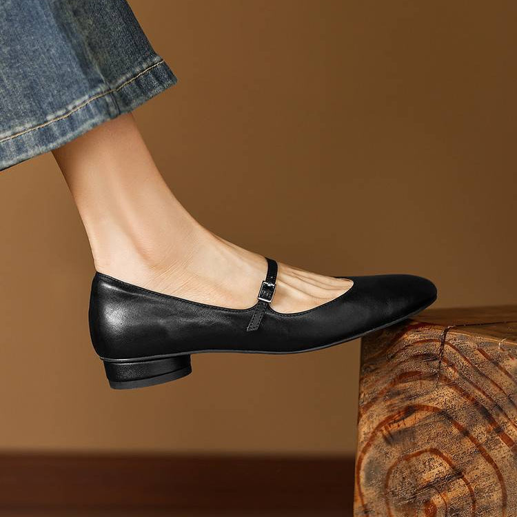 Muse & Valeur | Genuine Leather Flats for Women
