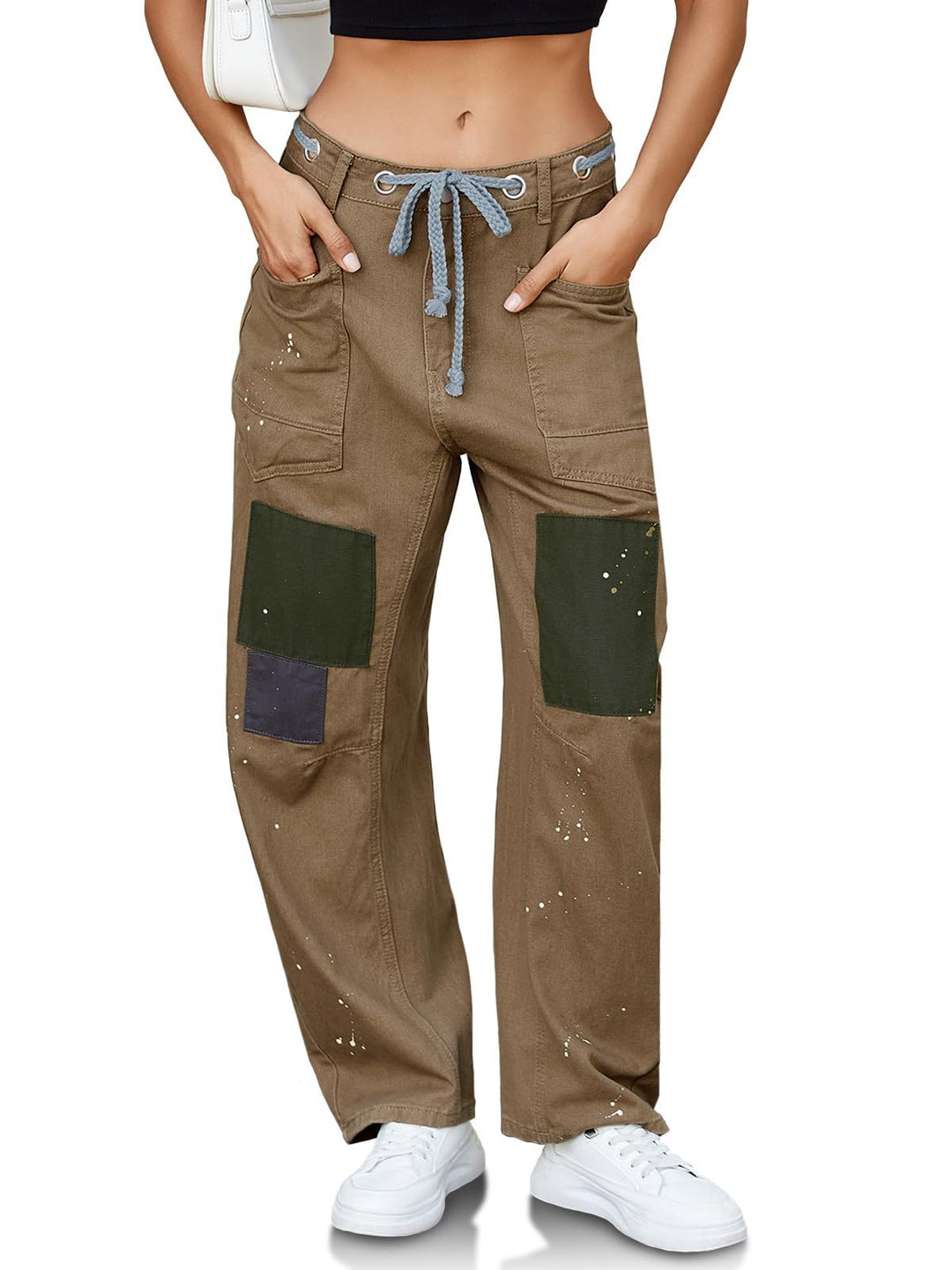 Muse & Valeur | Artisan Pants for Women in Natural Fabric, Relaxed Fit, Beige