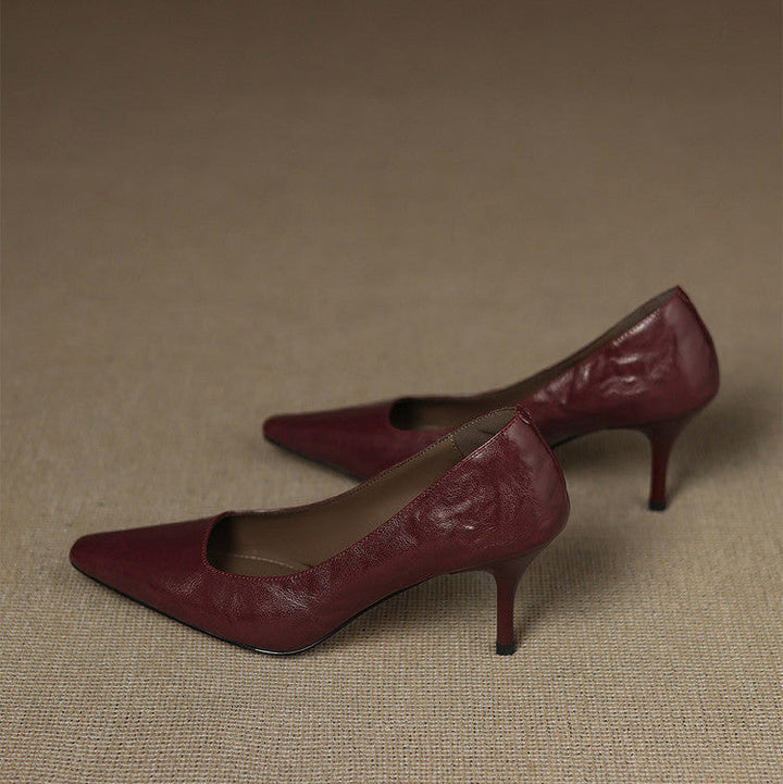 Muse & Valeur | Genuine Leather Heels for Women