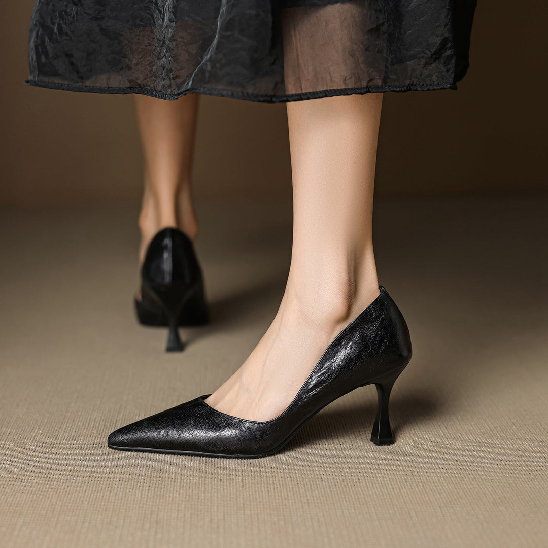 Muse & Valeur | Genuine Leather Heels for Women