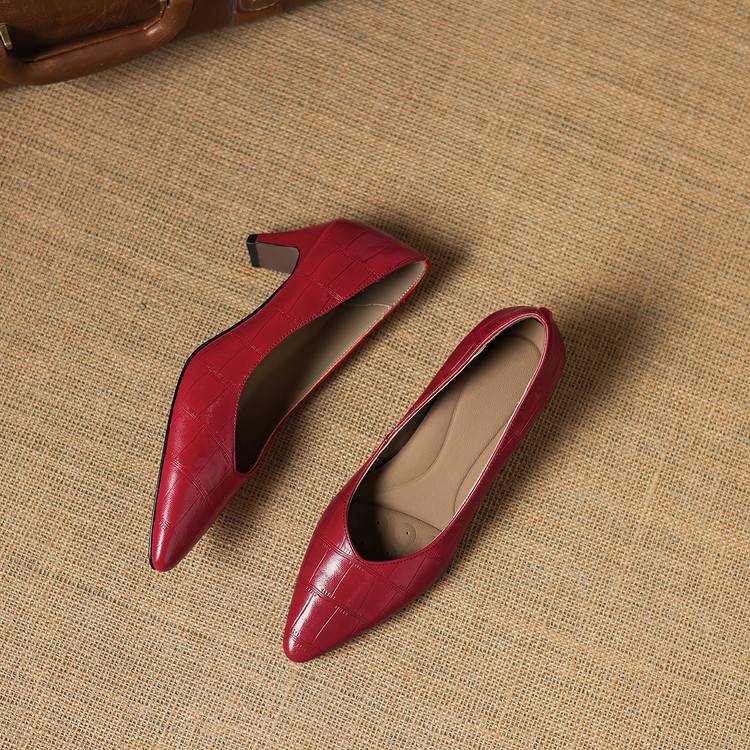 Muse & Valeur | Genuine Leather Heels for Women