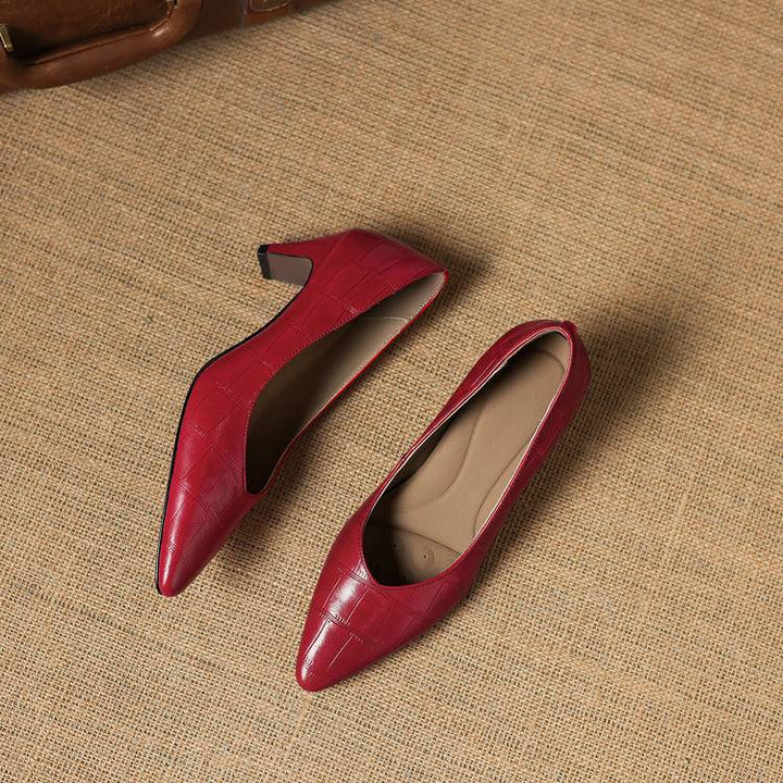 Muse & Valeur | Genuine Leather Heels for Women