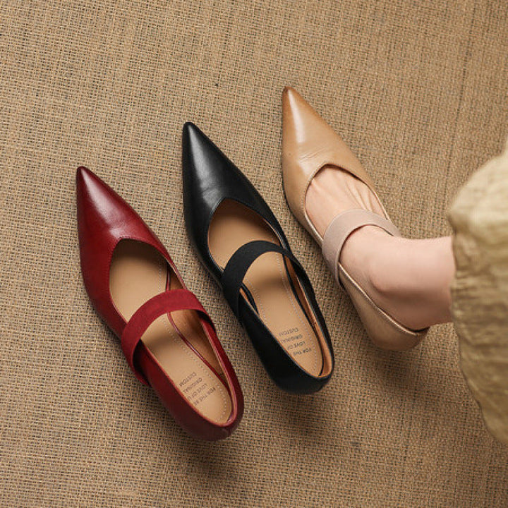 Muse & Valeur | Genuine Leather Heels for Women