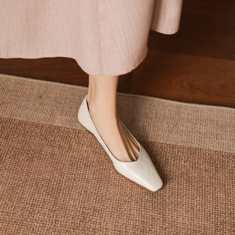 Muse & Valeur | Genuine Leather Flats for Women