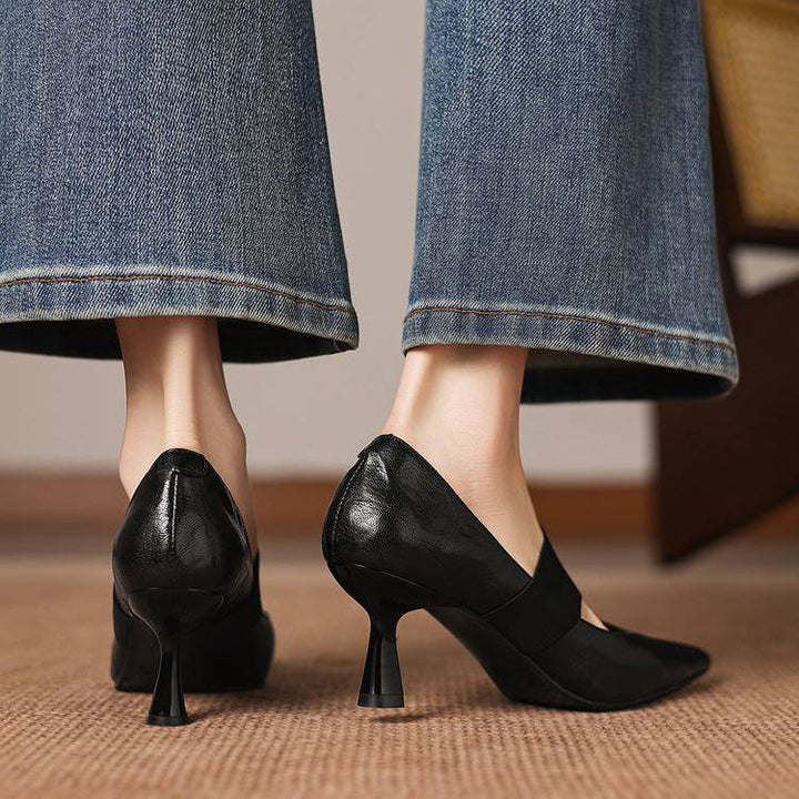 Muse & Valeur | Genuine Leather Heels for Women