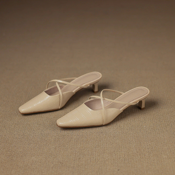 Muse & Valeur | Genuine Leather Mules for Women