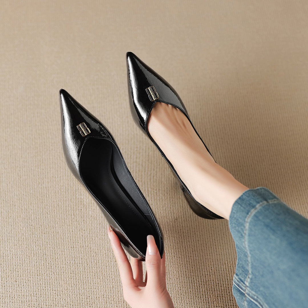 Muse & Valeur | Genuine Leather Heels for Women
