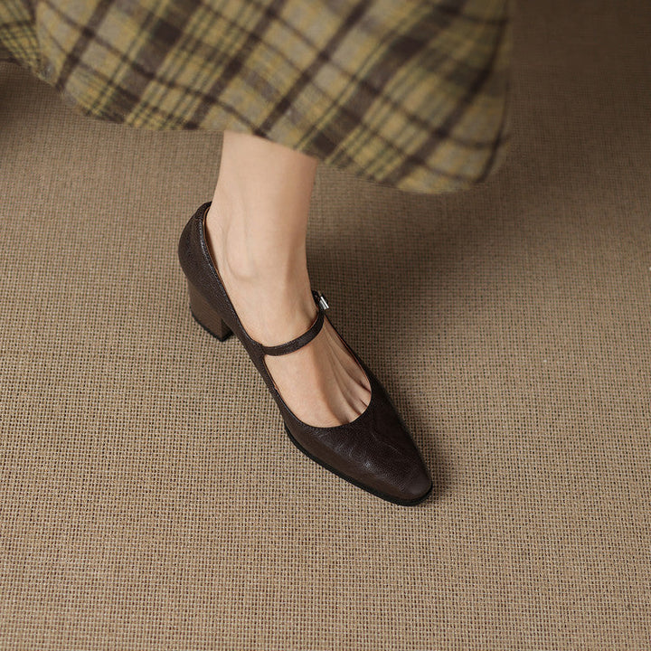 Muse & Valeur | Genuine Leather Heels for Women