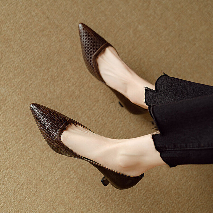 Muse & Valeur | Genuine Leather Heels for Women