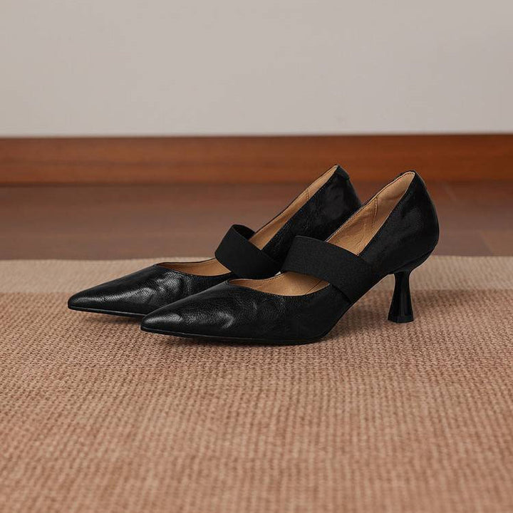 Muse & Valeur | Genuine Leather Heels for Women