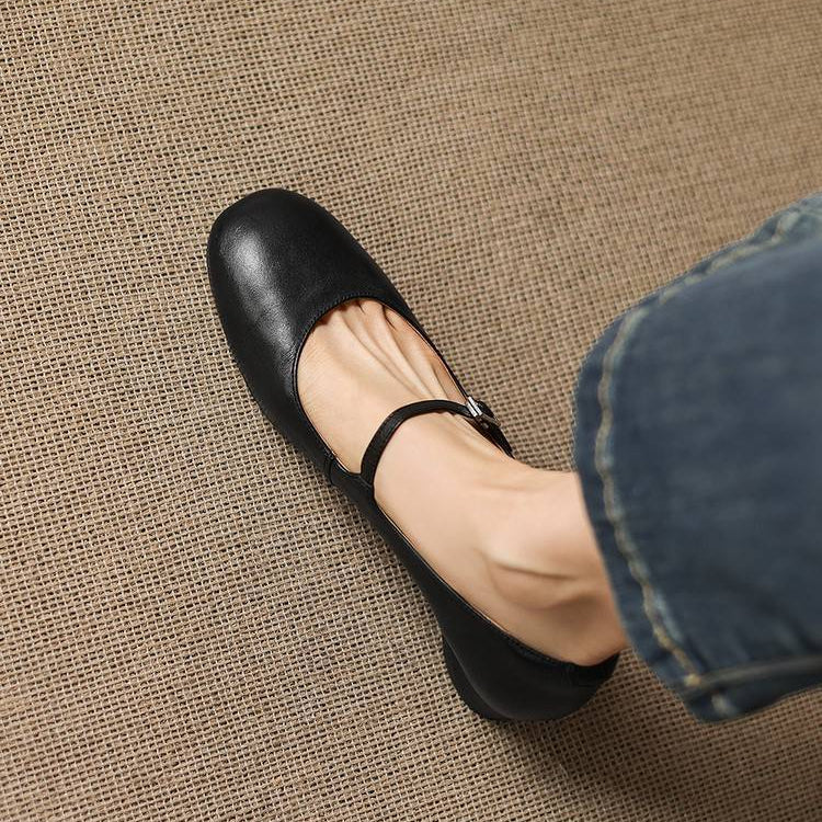 Muse & Valeur | Genuine Leather Flats for Women