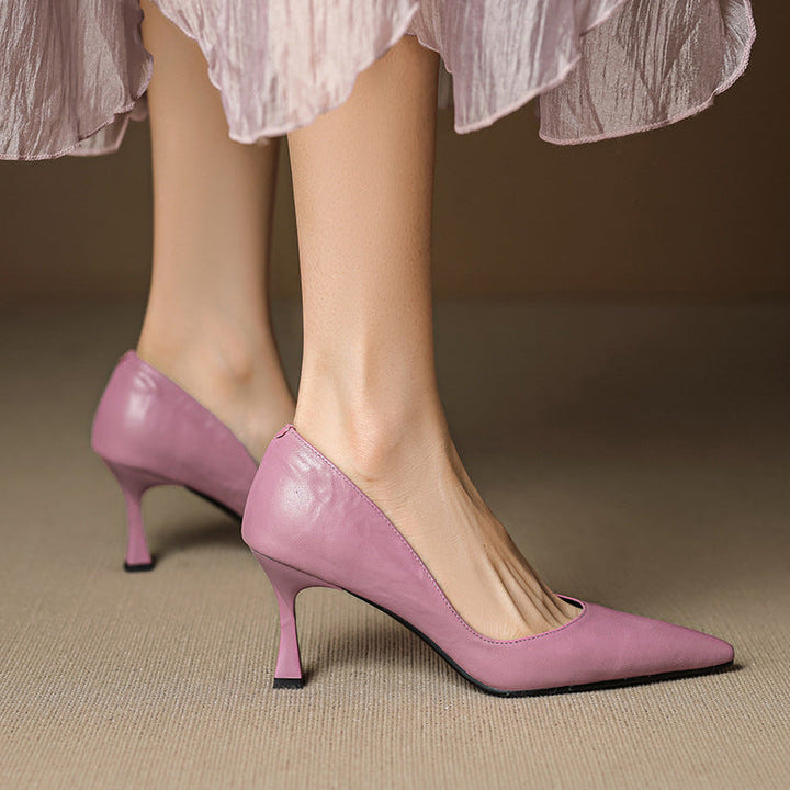 Muse & Valeur | Genuine Leather Heels for Women