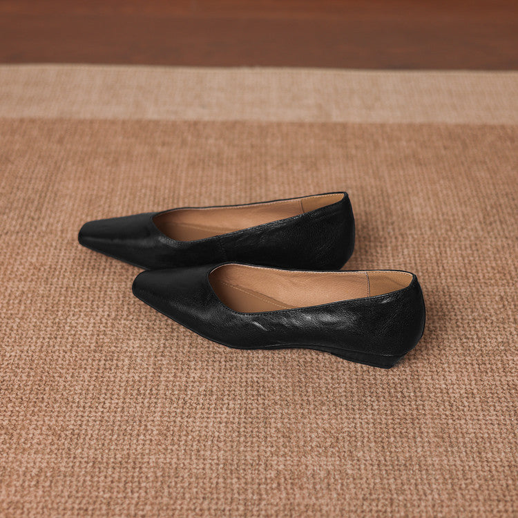 Muse & Valeur | Genuine Leather Flats for Women