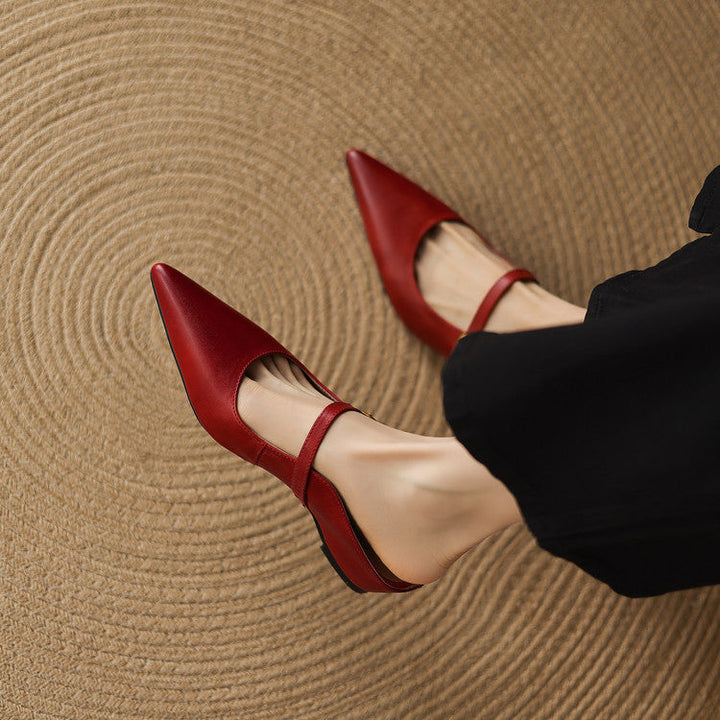 Muse & Valeur | Genuine Leather Mules for Women