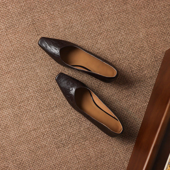 Muse & Valeur | Genuine Leather Flats for Women