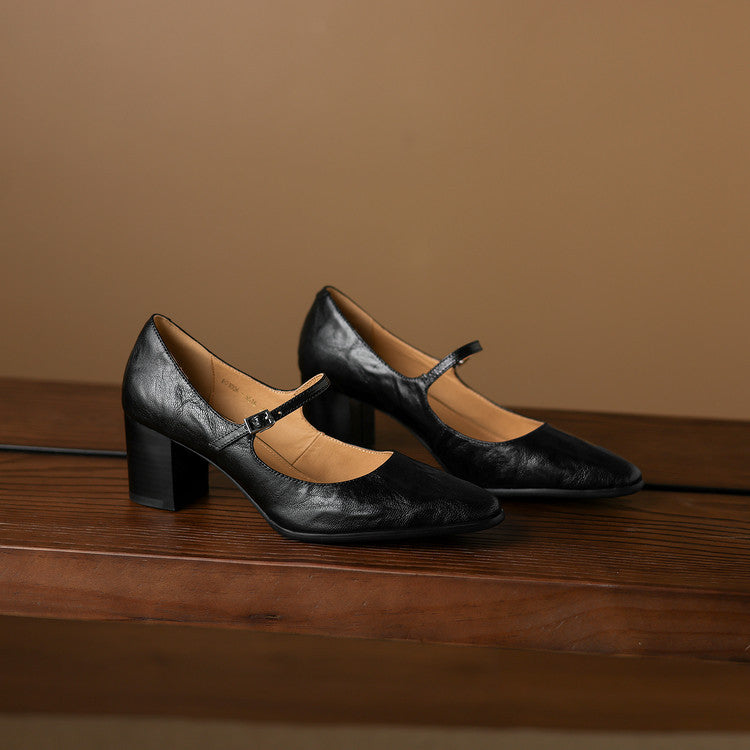 Muse & Valeur | Genuine Leather Heels for Women