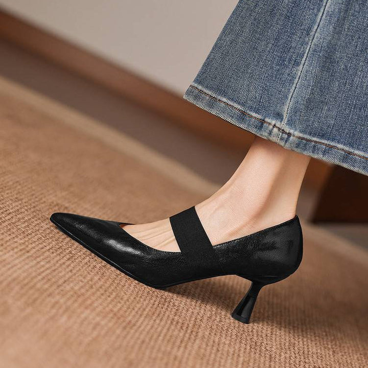 Muse & Valeur | Genuine Leather Heels for Women