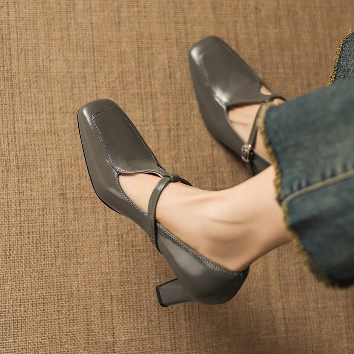 Muse & Valeur | Genuine Leather Heels for Women