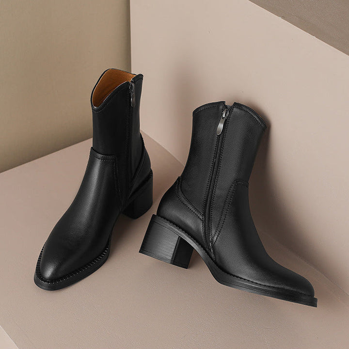Muse & Valeur | Genuine Leather Boots for Women
