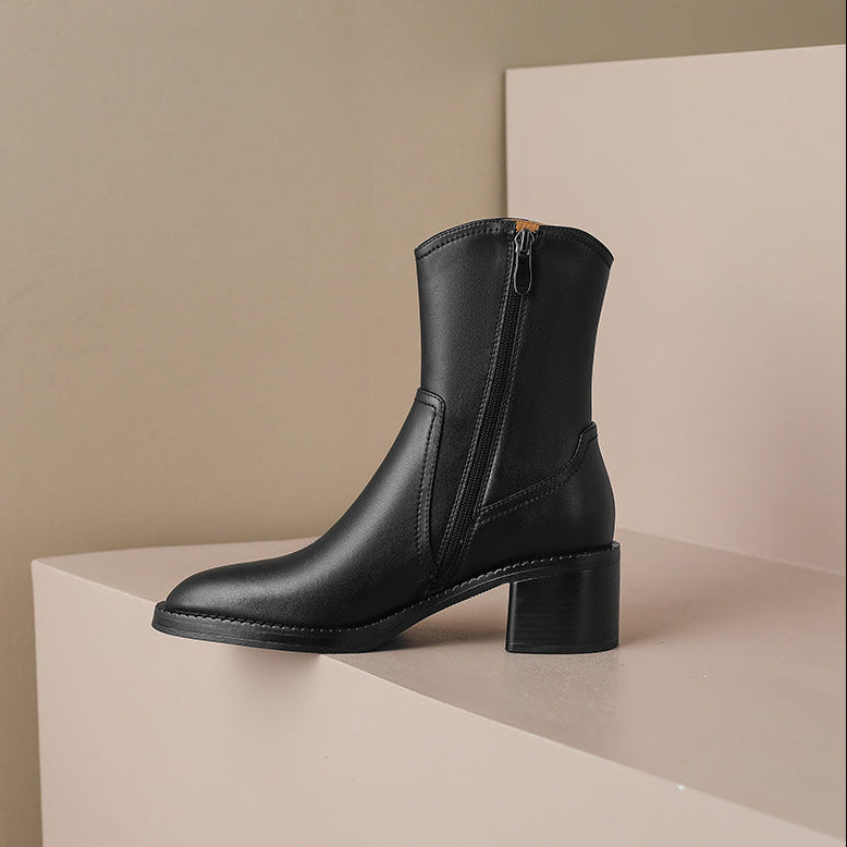 Muse & Valeur | Genuine Leather Boots for Women