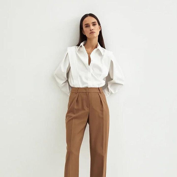 Muse and Valeur | Blouse, 100% Organic Cotton, Classic Fit