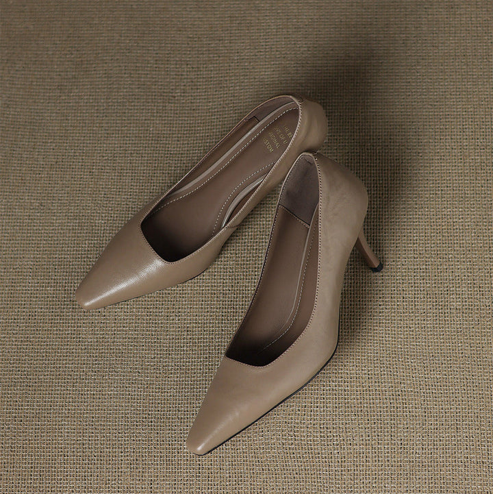 Muse & Valeur | Genuine Leather Heels for Women