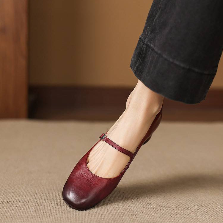 Muse & Valeur | Genuine Leather Flats for Women