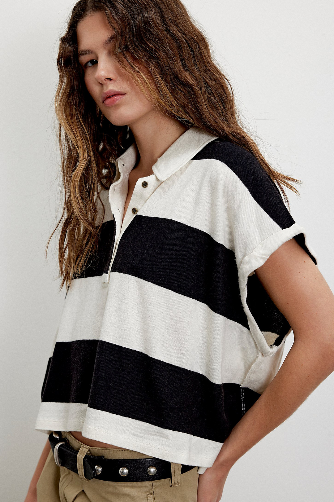 Muse and Valeur | Cropped Polo
