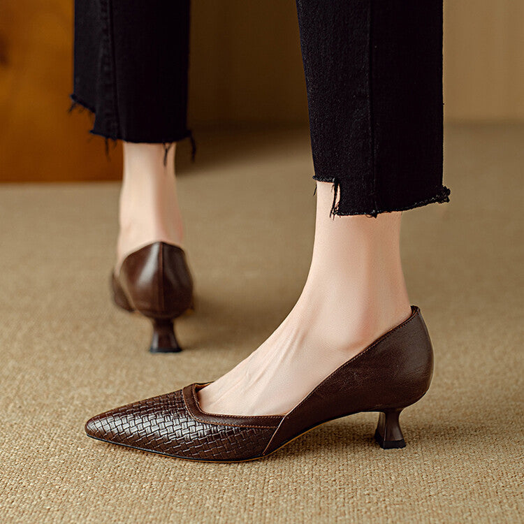 Muse & Valeur | Genuine Leather Heels for Women