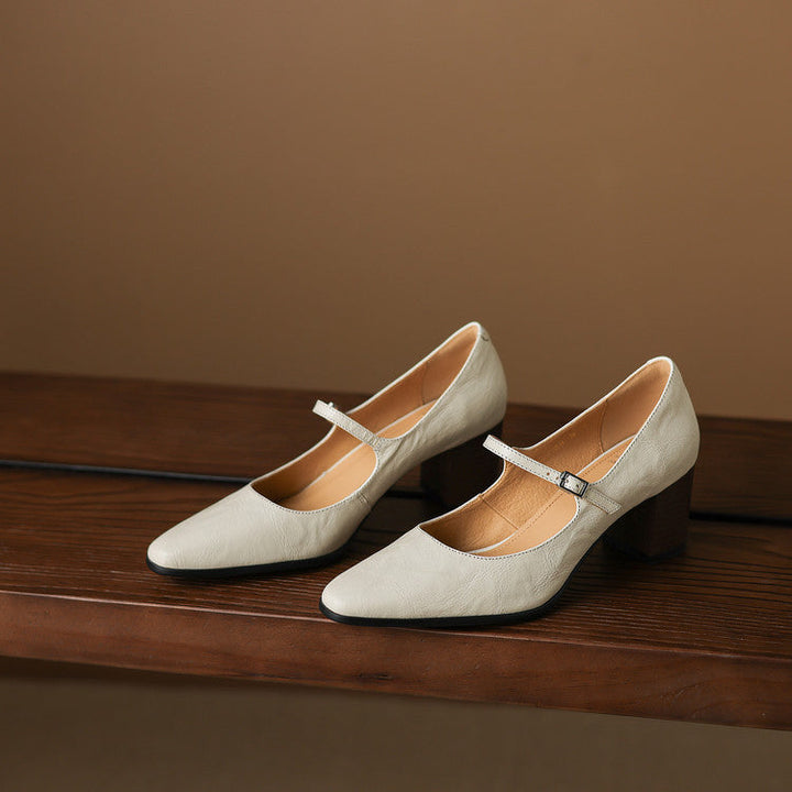 Muse & Valeur | Genuine Leather Heels for Women