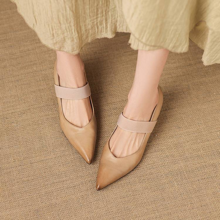 Muse & Valeur | Genuine Leather Heels for Women