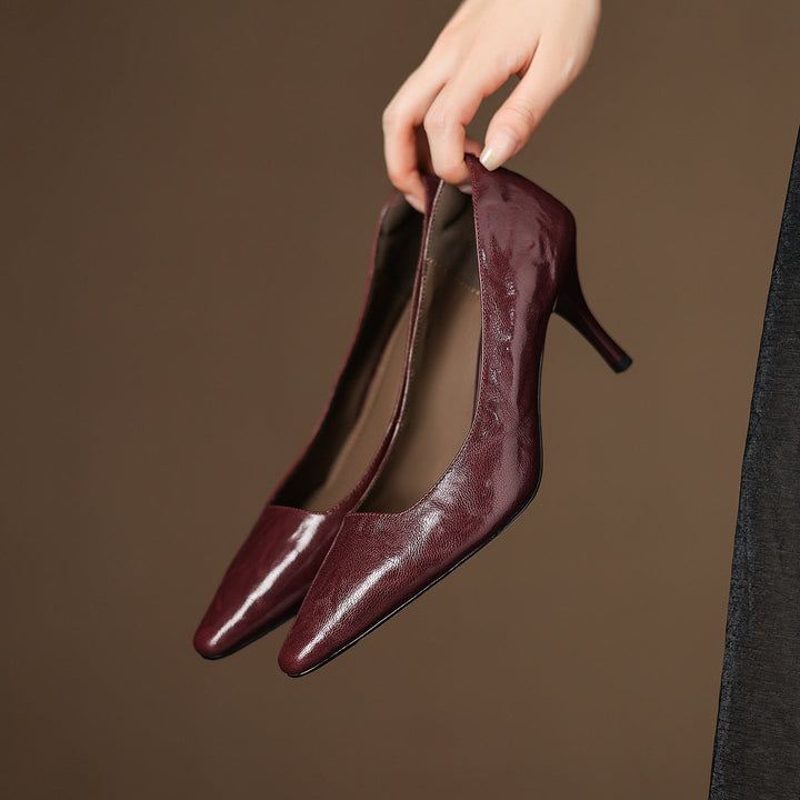 Muse & Valeur | Genuine Leather Heels for Women