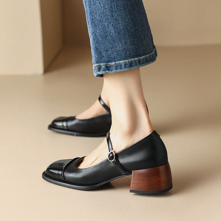 Muse & Valeur | Genuine Leather Heels for Women