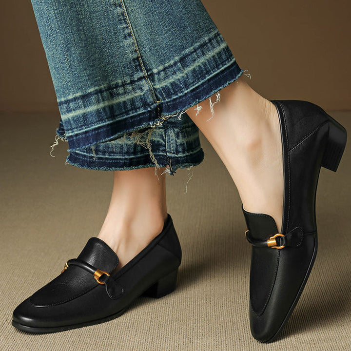 Muse & Valeur | Genuine Leather Loafers for Women