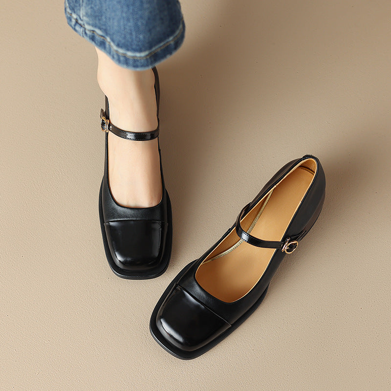 Muse & Valeur | Genuine Leather Heels for Women