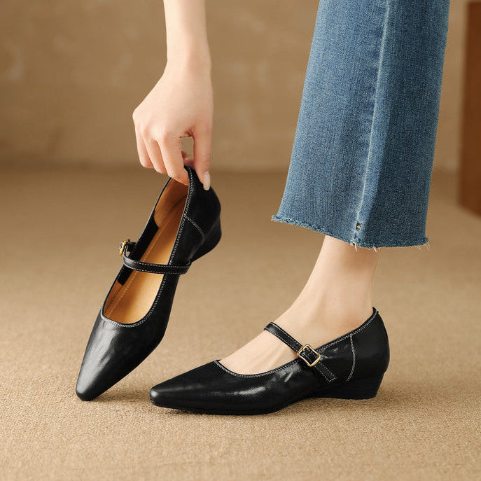 Muse & Valeur | Genuine Leather Pumps for Women