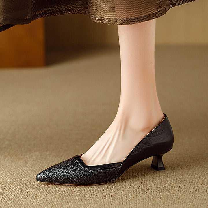 Muse & Valeur | Genuine Leather Heels for Women