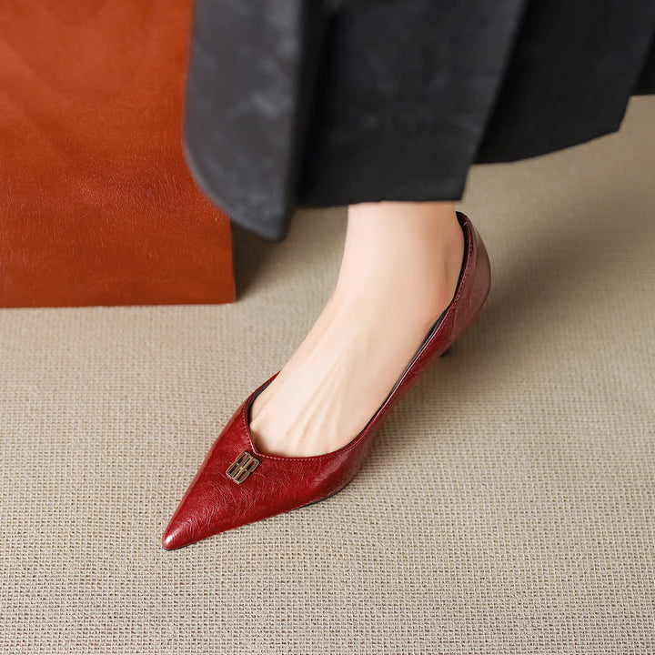 Muse & Valeur | Genuine Leather Heels for Women