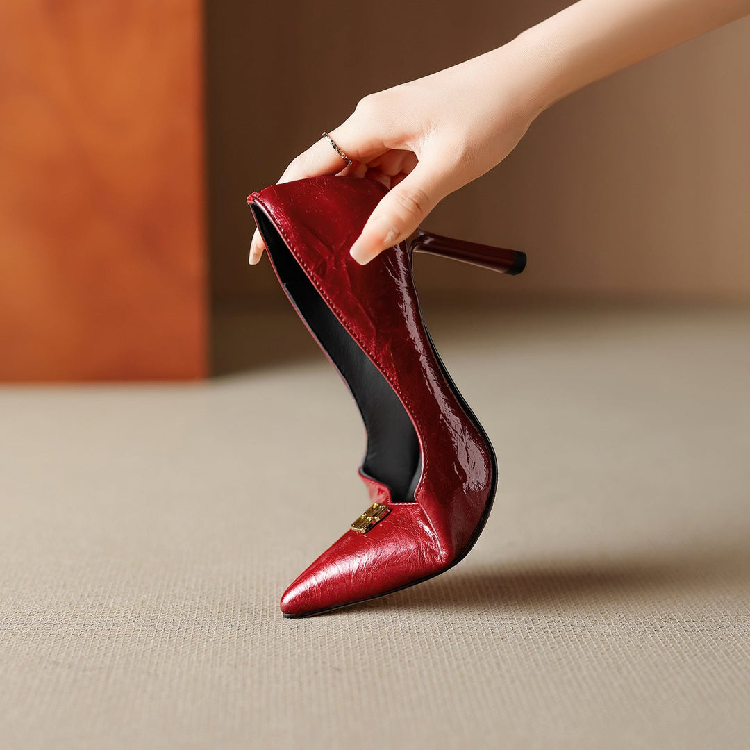 Muse & Valeur | Genuine Leather Heels for Women