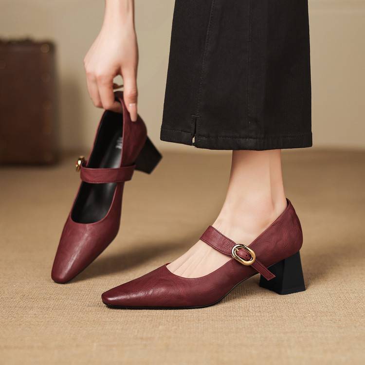 Muse & Valeur | Genuine Leather Heels for Women