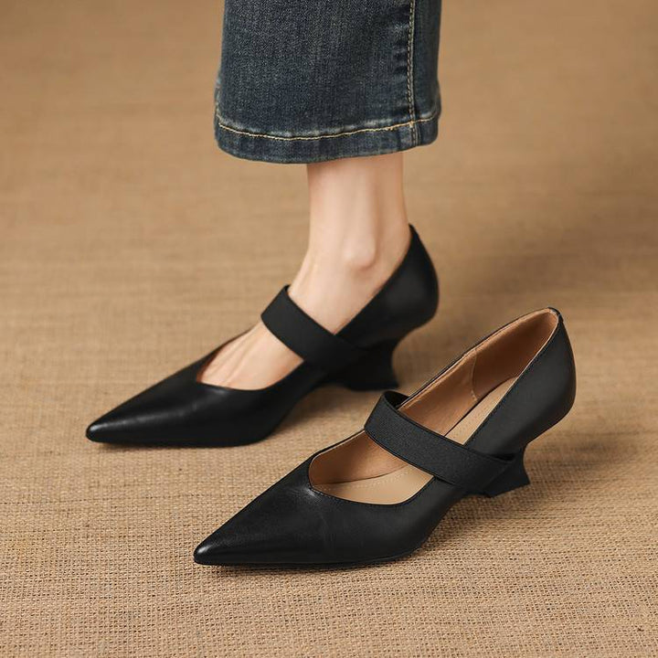 Muse & Valeur | Genuine Leather Heels for Women