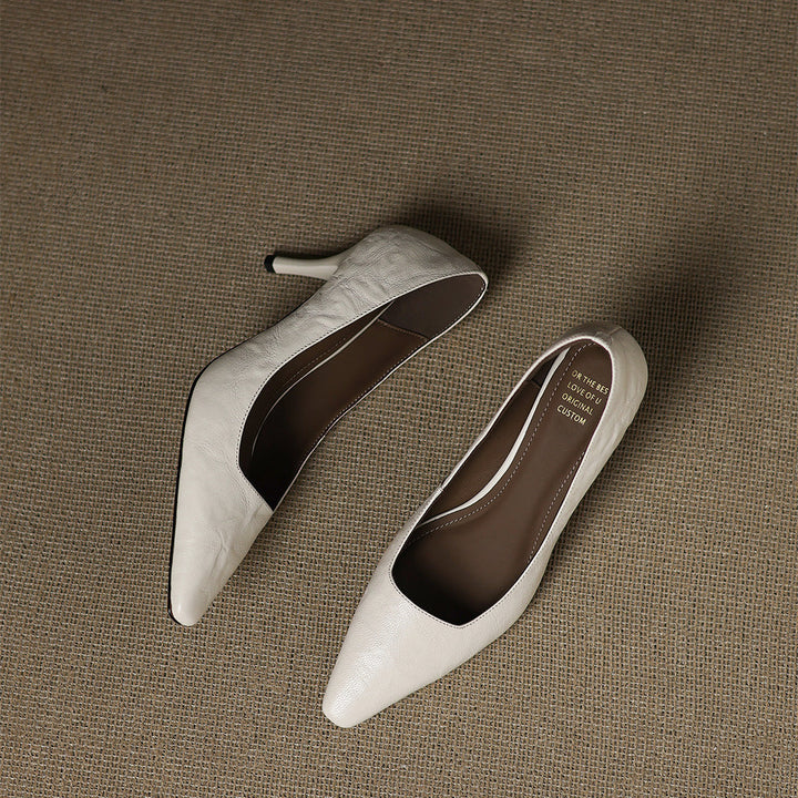Muse & Valeur | Genuine Leather Heels for Women