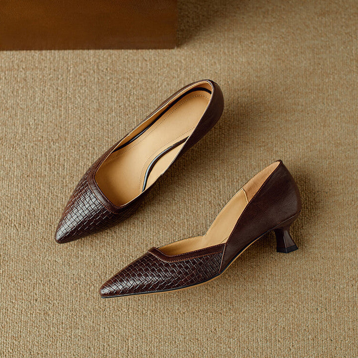 Muse & Valeur | Genuine Leather Heels for Women
