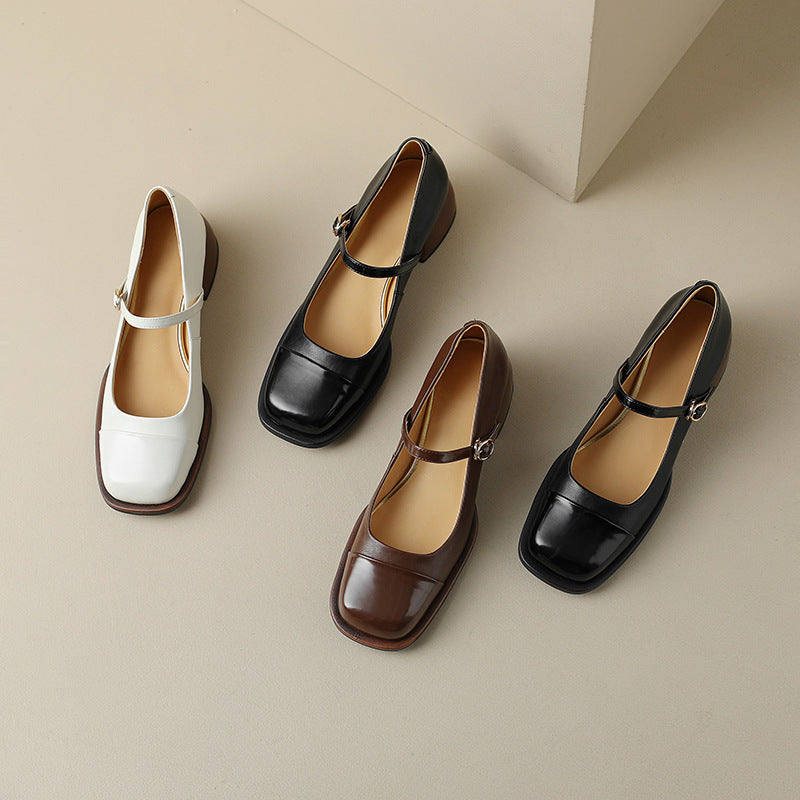 Muse & Valeur | Genuine Leather Heels for Women