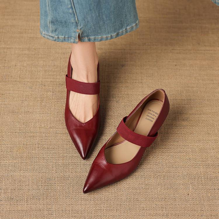 Muse & Valeur | Genuine Leather Heels for Women