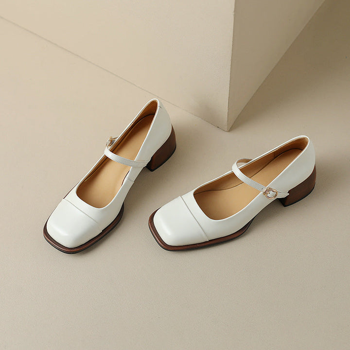 Muse & Valeur | Genuine Leather Heels for Women