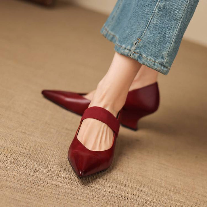 Muse & Valeur | Genuine Leather Heels for Women
